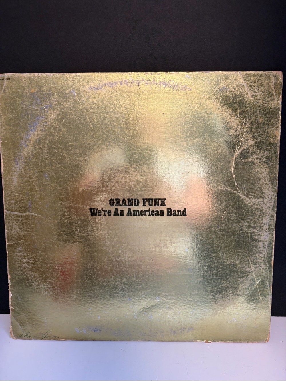 Grand Funk "We're An American Band" Gold Vinyl LP